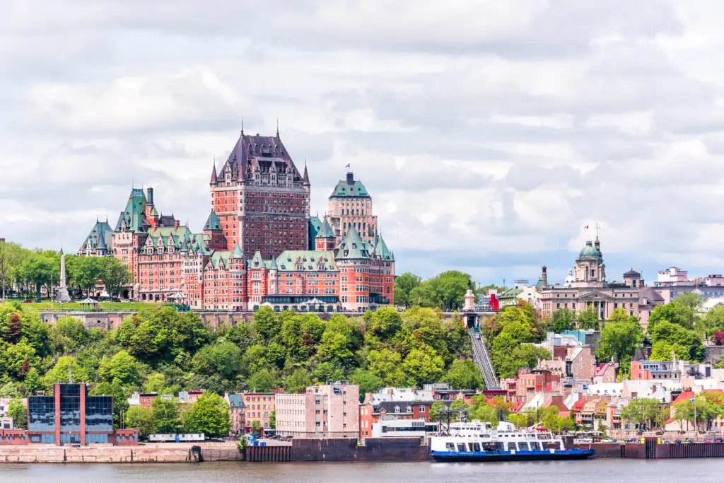 Skyline of Quebec City, Canada