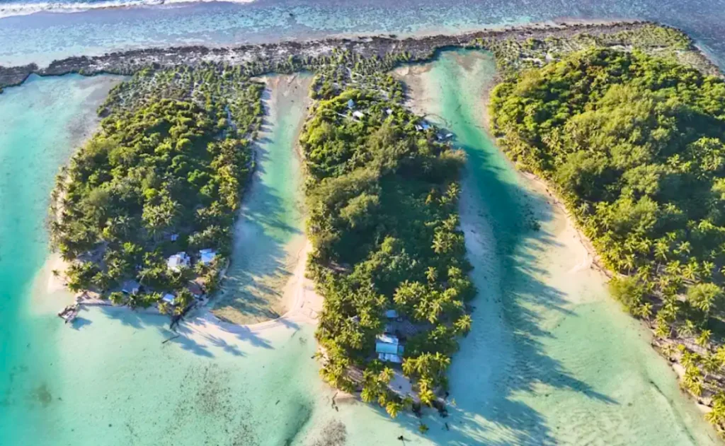 Aerial view of Alaroots Bora Bora, Bora Bora, French Polynesia