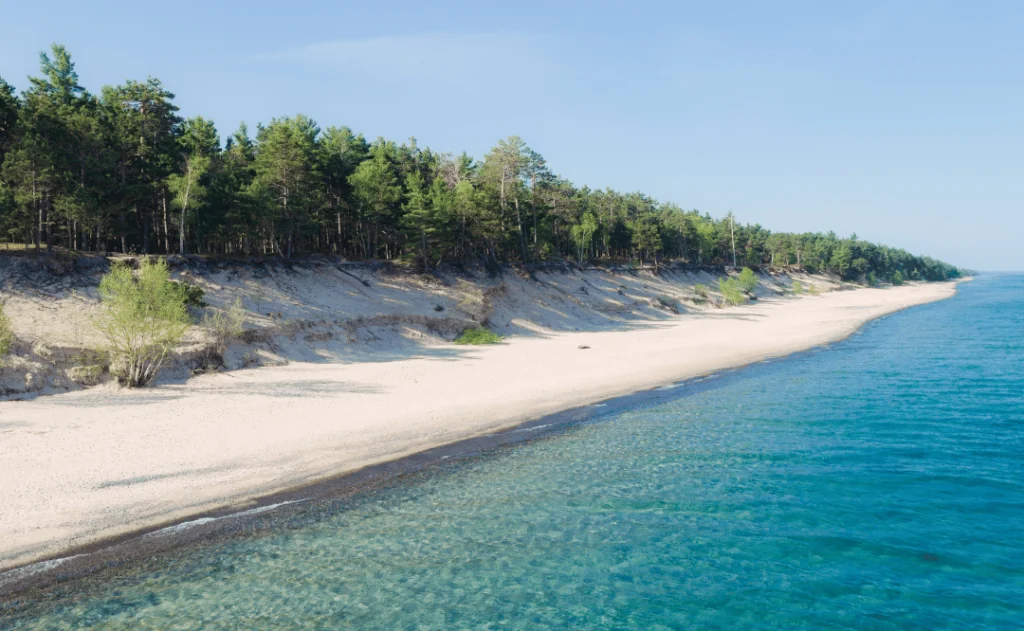 12 mile beach in UP, Michigan