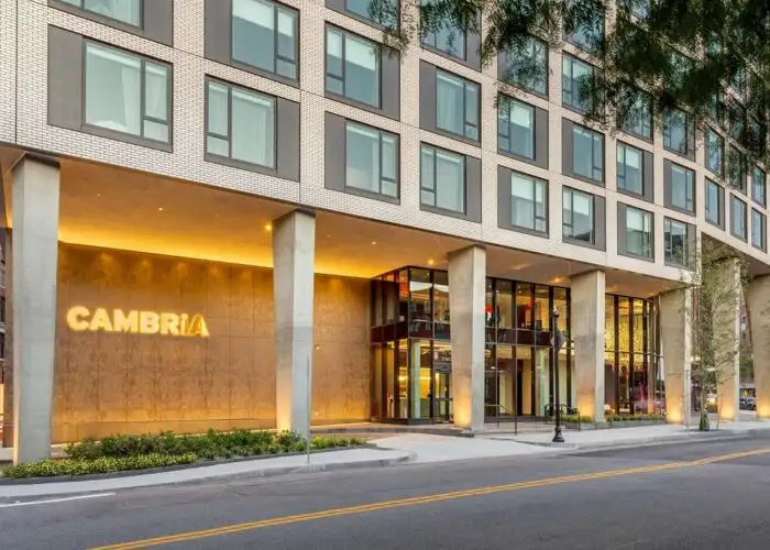 exterior view of cambria hotel