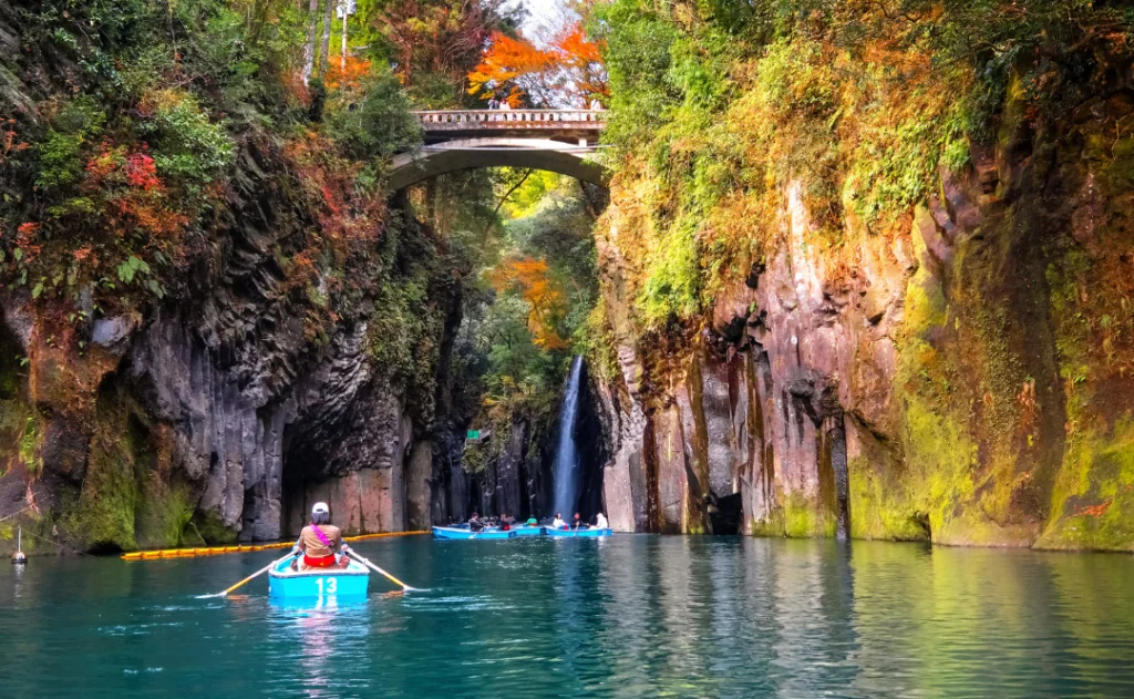 Miyazaki, Japan - Takachiho Gorge, part of the Gokase River