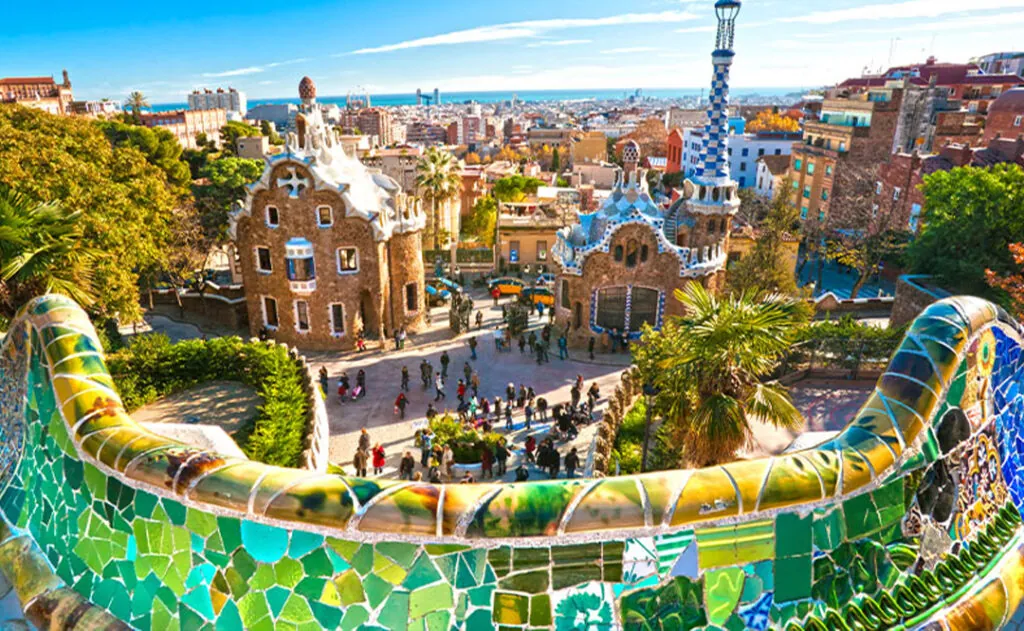 Park Guell, Barcelona, Spain