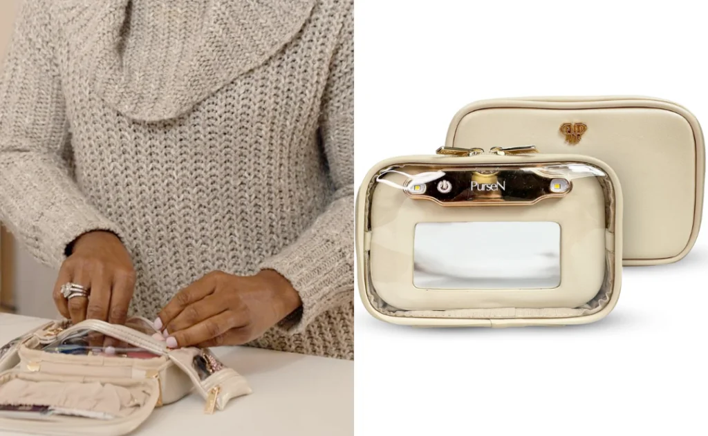 PurseN Litt Makeup Bag LITTMINI with Detachable